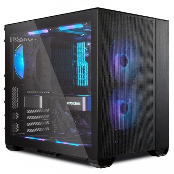 Carcasa Lian Li O11 Air Mini Tempered Glass Black O11 AIR MINI BLACK