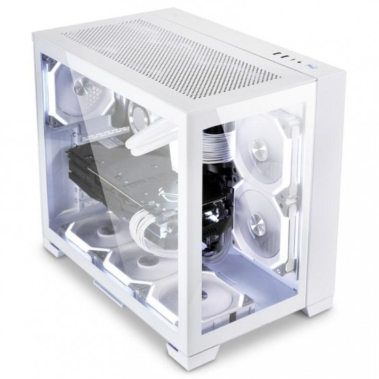 Carcasa Lian Li O11 Dynamic Mini Tempered Glass Snow Edition O11D MINI-S
