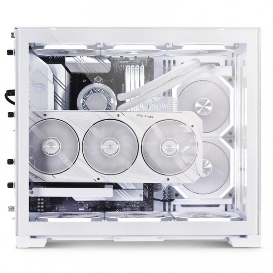 Carcasa Lian Li O11 Dynamic Mini Tempered Glass Snow Edition O11D MINI-S