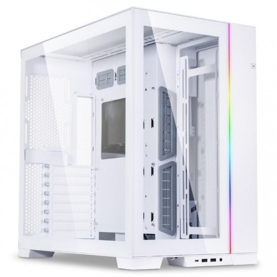 Carcasa Lian Li O11 Dynamic EVO Tempered Glass White O11DEW