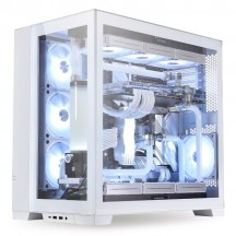 Carcasa Lian Li O11 Dynamic EVO Tempered Glass White O11DEW