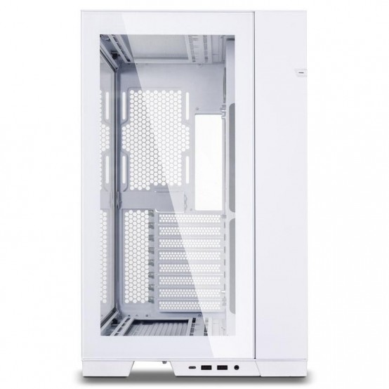 Carcasa Lian Li O11 Dynamic EVO Tempered Glass White O11DEW