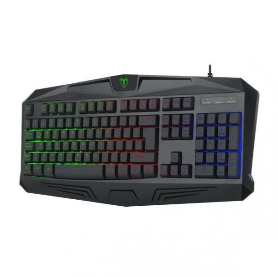 Tastatura T-Dagger Tanker neagra iluminare RGB T-TGK202
