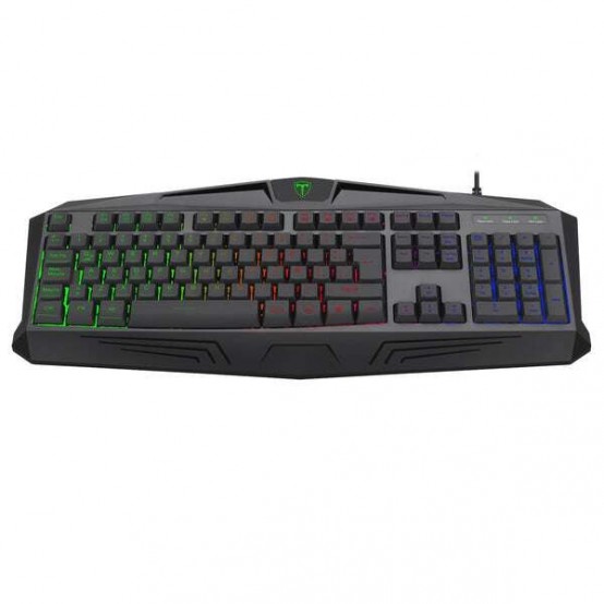 Tastatura T-Dagger Tanker neagra iluminare RGB T-TGK202