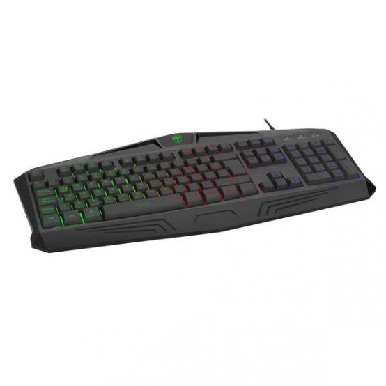 Tastatura T-Dagger Tanker neagra iluminare RGB T-TGK202