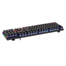 Tastatura T-Dagger Naxos iluminare rainbow neagra T-TGK310-BL