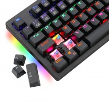 Tastatura T-Dagger Bermuda iluminare rainbow T-TGK312-BL