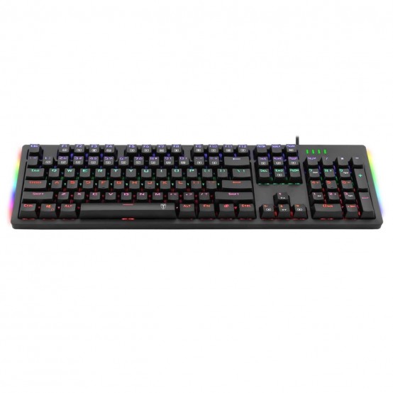 Tastatura T-Dagger Bermuda iluminare rainbow T-TGK312-BL
