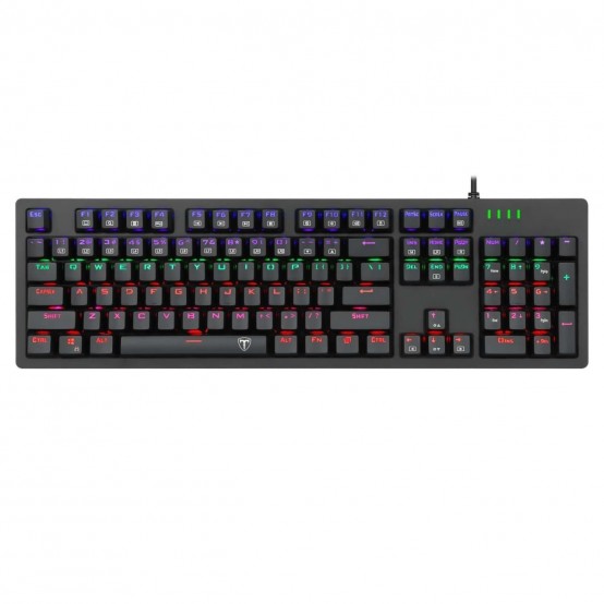 Tastatura T-Dagger Bermuda iluminare rainbow T-TGK312-BL