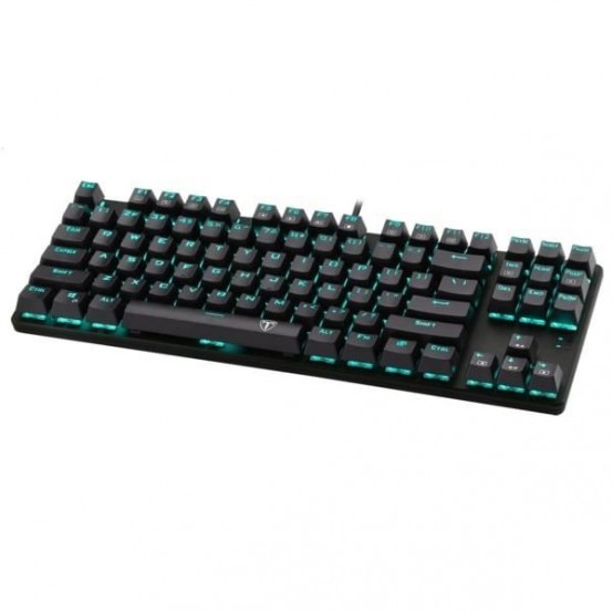 Tastatura T-Dagger Bora iluminare Ice Blue T-TGK313-RD