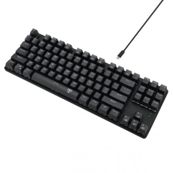 Tastatura T-Dagger Bora iluminare Ice Blue T-TGK313-RD