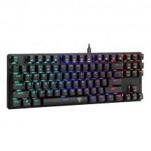 Tastatura T-Dagger Bora neagra iluminare Rainbow T-TGK313R-BL