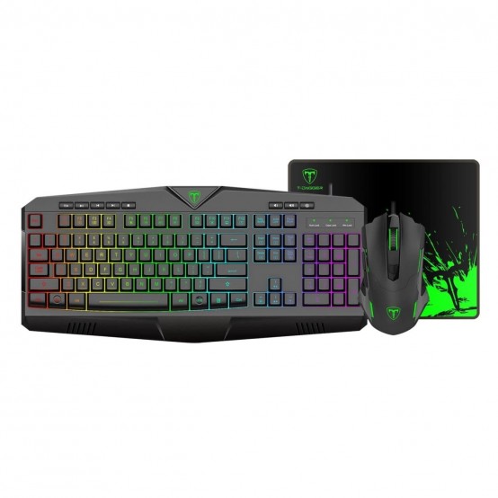 Tastatura T-Dagger Kit gaming 3 in 1 T-TGS006