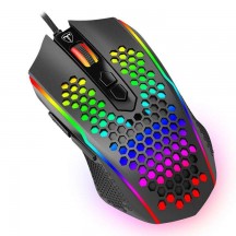 Tastatura T-Dagger Main Force negru iluminare Rainbow T-TGS008