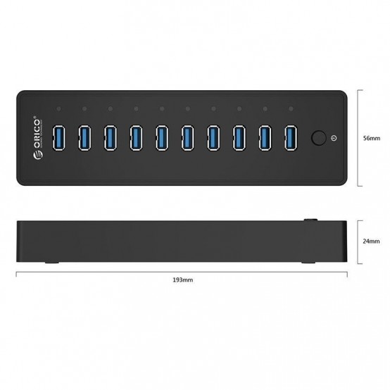 Hub Orico P10-U3 P10-U3-BK