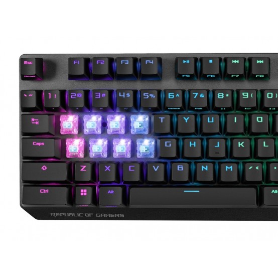 Tastatura ASUS ROG Strix Scope NX Wireless Deluxe 90MP02I6-BKUA01