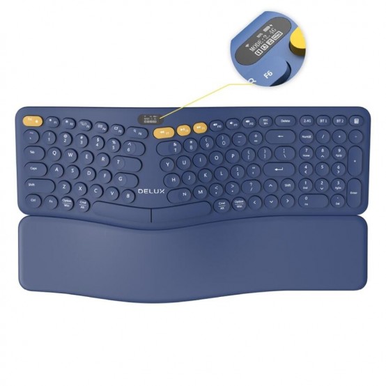 Tastatura Delux  GM903CV-BL