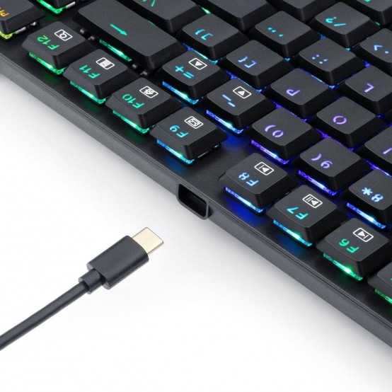 Tastatura Redragon APS TKL K607RGB-BK