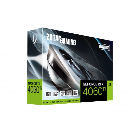 Placa video Zotac GeForce RTX 4060 Ti 16GB Twin Edge ZT-D40620E-10M