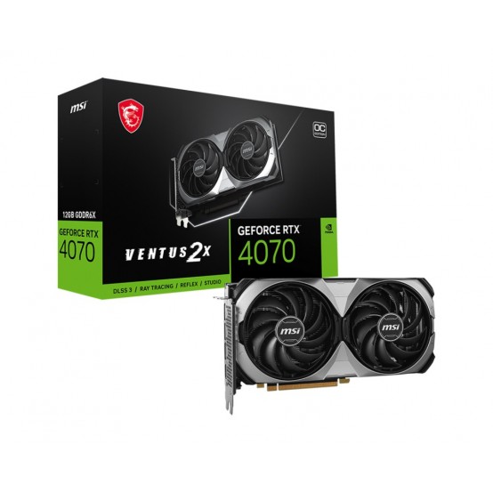 Placa video MSI GeForce RTX 4070 VENTUS 2X E 12G OC V513-432R
