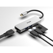 Docking Station D-Link 5-in-1 USB-C Hub with HDMI and SD/microSD Card Reader DUB-M530