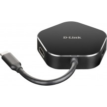 Docking Station D-Link 4-in-1 USB-C Hub with HDMI and Power Delivery DUB-M420