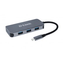 Docking Station D-Link 6-in-1 USB-C Hub with HDMI/Gigabit Ethernet/Power Delivery DUB-2335