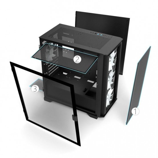 Carcasa Montech AIR 100 ARGB Black
