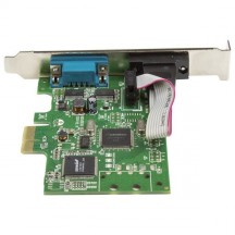 Adaptor StarTech.com 2-Port PCIe - 16C1050 UART - Serial Cards & Adapters PEX2S1050