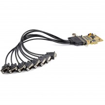 Adaptor StarTech.com 8-Port PCIe RS232 Serial Adapter Card PEX8S1050