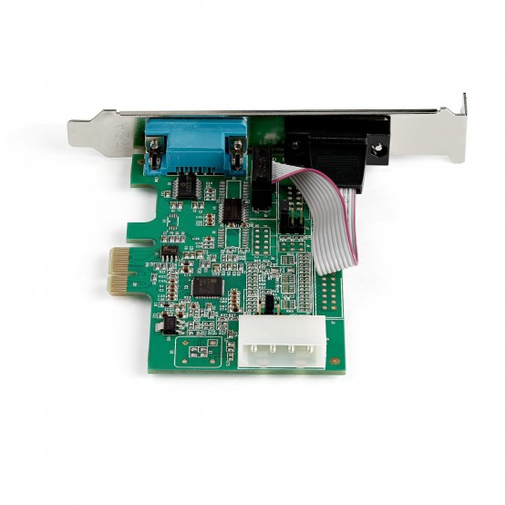 Adaptor StarTech.com 2Port PCIe RS232 Serial DB9 Adapter Card PEX2S953