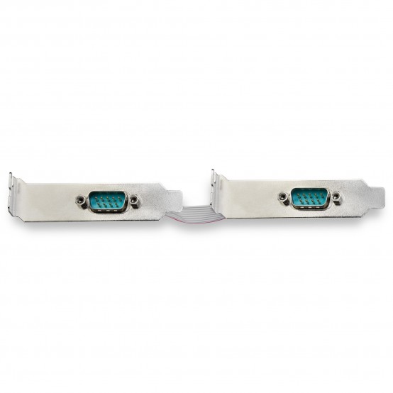 Adaptor StarTech.com 2Port PCIe RS232 Serial DB9 Adapter Card PEX2S953LP