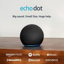 Boxe Amazon Echo Dot 5, with Alexa, Charcoal B09B8V1LZ3