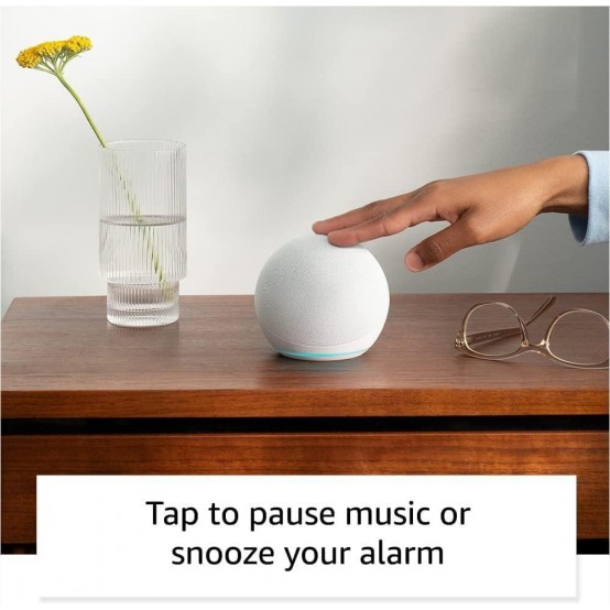 Boxe Amazon Echo Dot 5, with Alexa, White B09B94RL1R