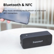 Boxe Tronsmart T2 Plus Bluetooth Speaker (Black) 357167