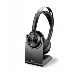 Casca Poly Plantronics Polycom Voyager Focus 2 UC, Standard, USB-A, Charge Stand 213727-01