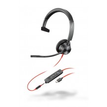 Casca Poly Plantronics Polycom Blackwire 3315, Microsoft, USB-C 214015-01