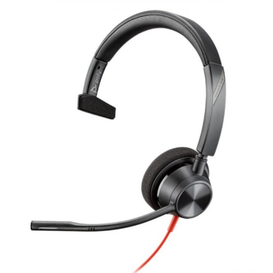 Casca Poly Plantronics Polycom Blackwire 3315, Microsoft, USB-C 214015-01