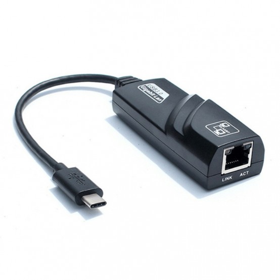 Placa de retea Spacer  SPC-Type-C/RJ45-01