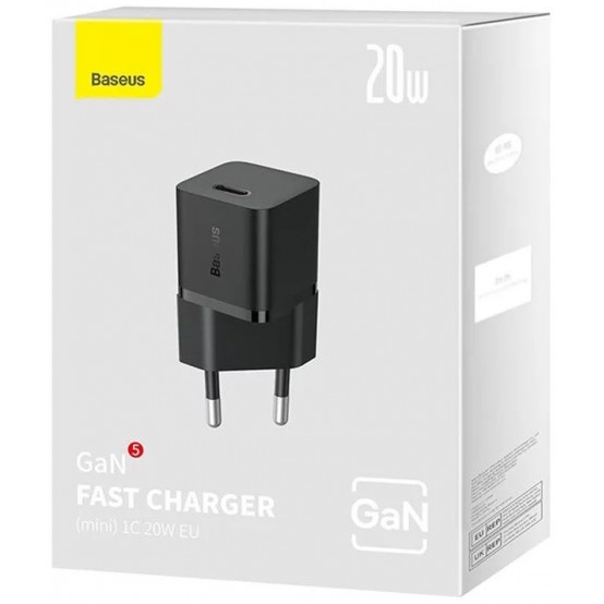 Alimentator Baseus GaN5 Fast Charger mini 20W CCGN050101