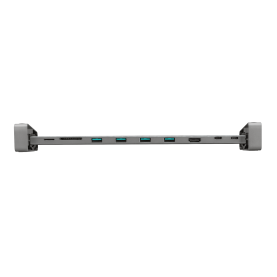 Docking Station Trust Dalyx Aluminium 10-in-1 USB-C Multi-port Dock TR-23417