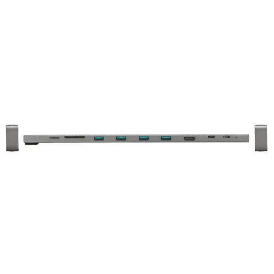 Docking Station Trust Dalyx Aluminium 10-in-1 USB-C Multi-port Dock TR-23417