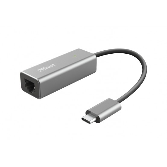 Placa de retea Trust Dalyx USB-C to Ethernet Adapter TR-23771