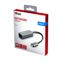 Placa de retea Trust Dalyx USB-C to Ethernet Adapter TR-23771