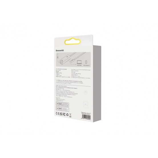 Placa de retea Baseus Lite Series Ethernet Adapter USB-A to RJ45 LAN Port (1000Mbps) WKQX000313