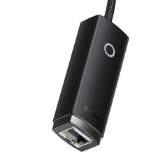 Placa de retea Baseus Lite, USB 2.0 to RJ-45 10/100 Mbps Adapter WKQX000001 2