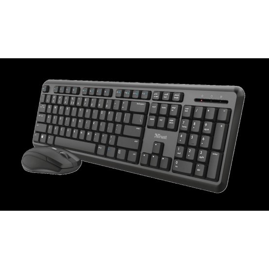 Tastatura Trust ODY Wireless Silent Keyboard and Mouse Set TR-23942