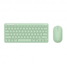 Tastatura Trust Lyra Wireless Keyboard & Mouse Set - green 24942
