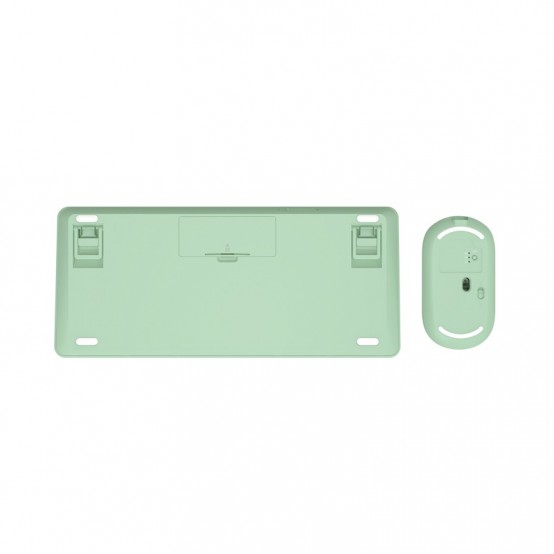 Tastatura Trust Lyra Wireless Keyboard & Mouse Set - green 24942