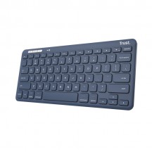 Tastatura Trust Lyra Compact Wireless Keyboard - Blue 25095